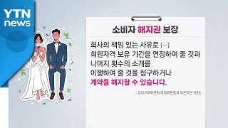 결혼중개 '단순 변심' 계약 해지해도 최대 90% 돌려받는다 / YTN