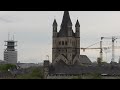 mit dem fahrrad über die hohenzollernbrücke in köln