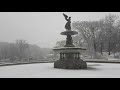 opie walking talking in nyc 8 asmr walking in snowy central park @opieradio