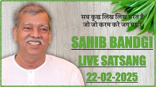 LIVE SATSANG 22 02 2025