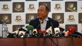 Gazi Ashraf Hossain Unveils Bangladesh Squad for ICC Men's Champions Trophy 2025