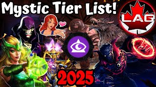 Mystic Class Tier List! Best Champions In MCOC Ranked! New Series! 2025- Marvel Contest of Champions