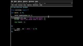Python [sys] 05 Autoreset