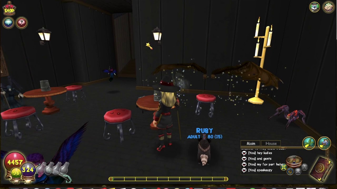 Wizard101 Marleybone House Tour Youtube