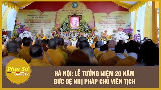 Hà Nội: Lễ tưởng niệm 20 năm Đức Đệ nhị Pháp chủ viên tịch