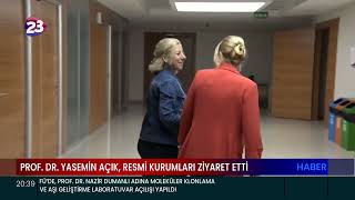 ELAZIĞ BAĞIMSIZ MİLLETVEKİLİ ADAYI PROF. DR. YASEMİN AÇIK, RESMİ KURUMLARI ZİYARET ETTİ