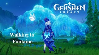 Genshin exploration and chill Natlan to Fontaine