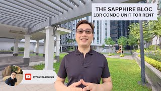 The Sapphire Bloc 1BR Condo Unit for Rent