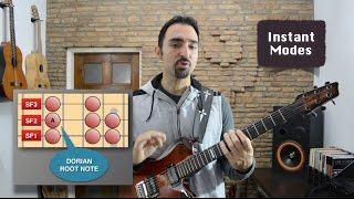 Instant Modes! - How to map-out all the modes on the guitar fretboard