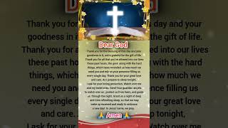 Short Night prayer before bed #shorts#ytshorts #ytviral #catholicprayer#nightprayer#positivepath