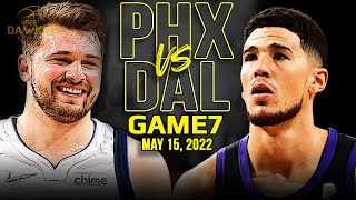 Phoenix Suns vs Dallas Mavericks Game 7 Full Highlights | 2022 WCSF | FreeDawkins
