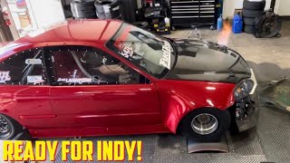 Jamie’s Civic Screams on the DYNO! Indy prep in Full effect!