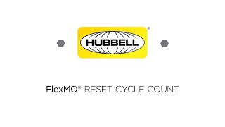 FlexMO® - Reset Cycle Count