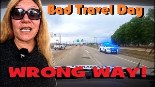 ARKANSAS IS CRAZY! Horrible Traffic & Harsh Side Winds - Worst Travel Day | RV R