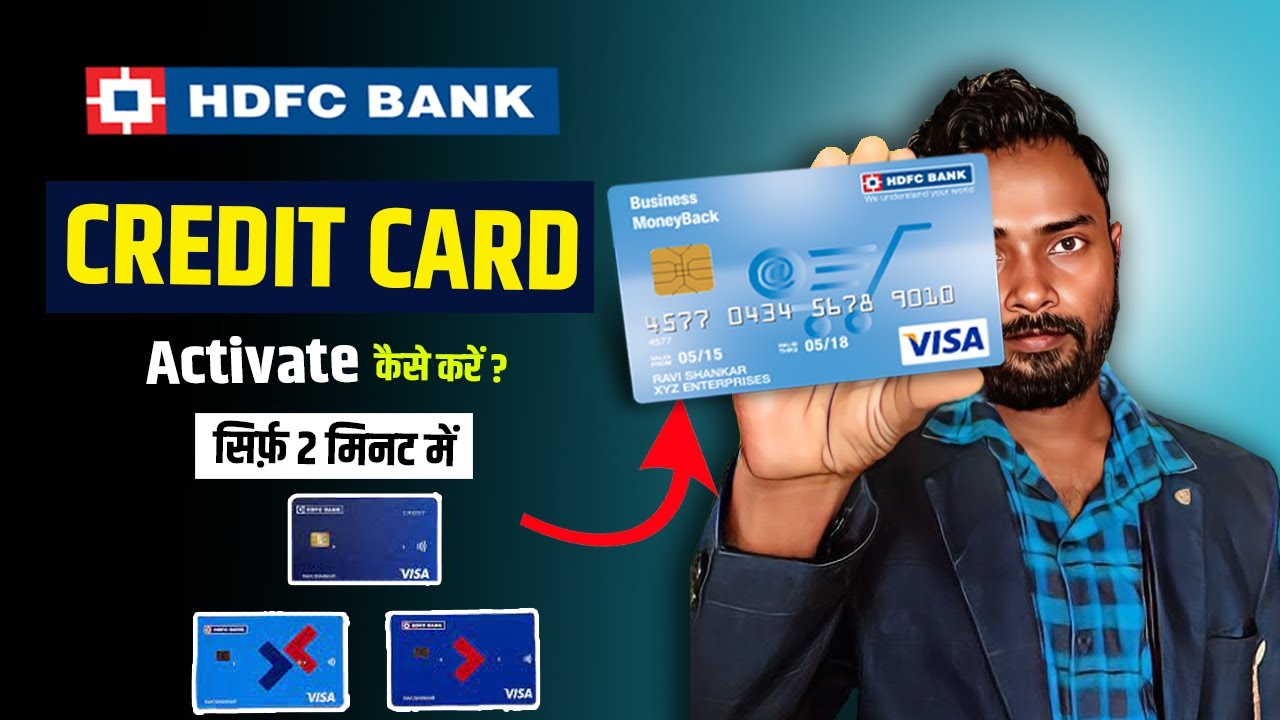 HDFC Credit Card Activate Kaise Kare | How To Activate HDFC Credit Card ...