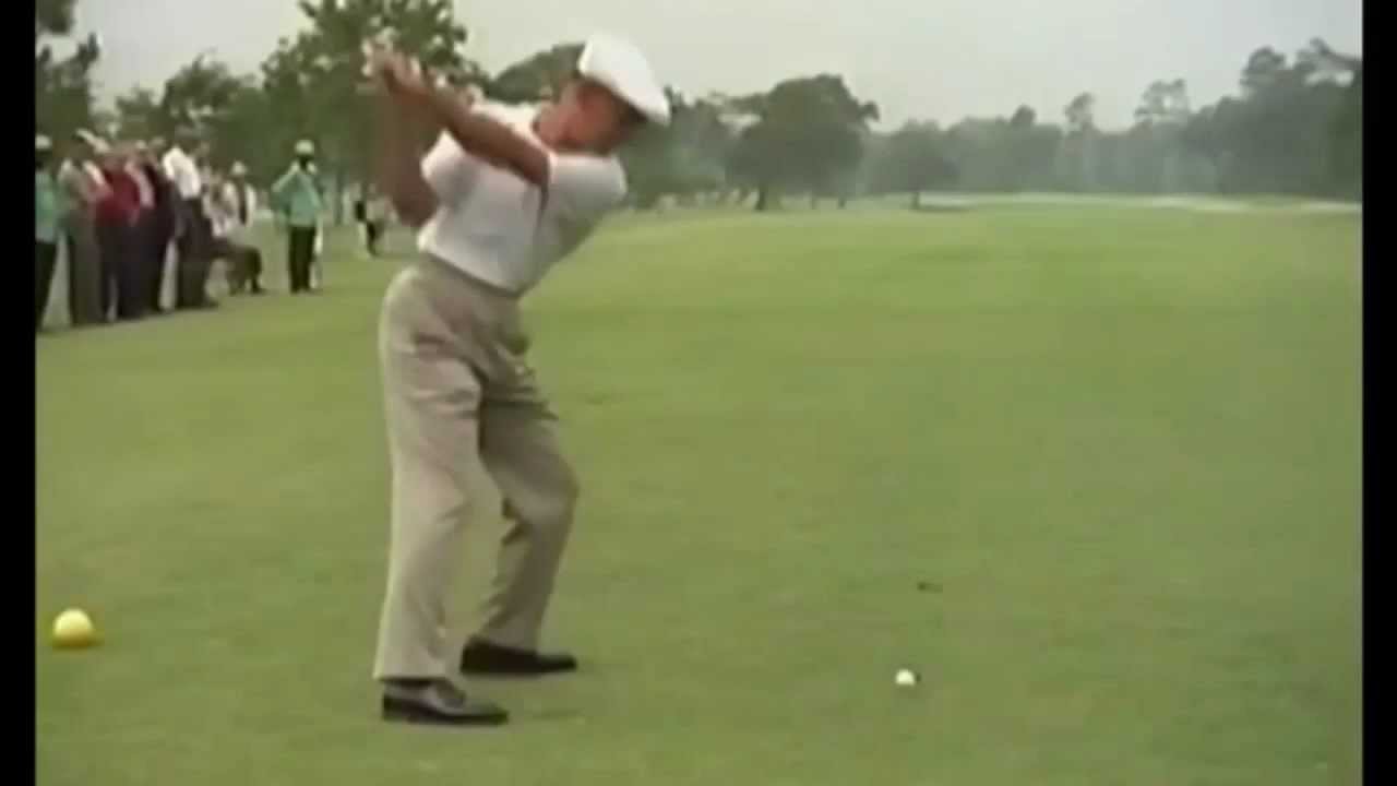 Ben Hogan 1965 Shell Swing Compilation - Regular Speed And Slow Motion ...