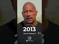 the rock dwayne johnson evolution dwaynejohnson therock