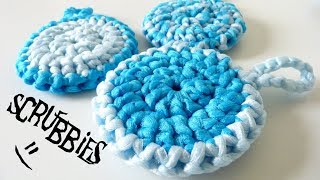 Tulle Dish Scrubbies - Crochet Pattern