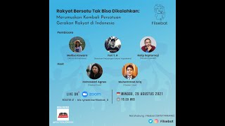 Rakyat Bersatu Tak Bisa Dikalahkan | Melissa Kowara, Feri Taupik, Rolip Saptamaji | Webinar Filsebat