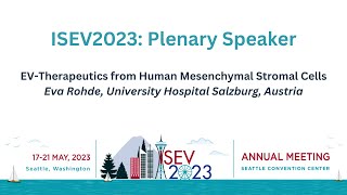 ISEV2023: Eva Rohde \