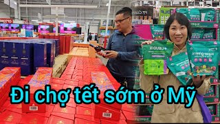 Đi chợ tết sớm ở Mỹ, trang trí nhà cửa đón Tết 2026