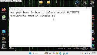 Unlock Windows Ultimate Performance Mode (2007-Style Tutorial)