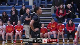 High School Girls Basketball: Roseville vs. Mountain Iron-Buhl