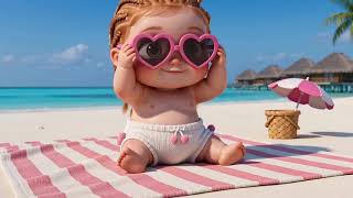 “Wait till you see her reaction after waking up 😱🏖️#BeachFail #FunnyVideo #fypシ #BeachLife #Viral