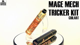 Elektronická cigareta / Mechanický kit - CoilART MAGE MECH TRICKER Kit - Recenze (CZ)