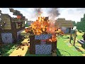 Nuclear Bomb vs Minecraft Village - Teardown