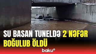 Sabunçu tunelində dəhşətli hadisə | 2 nəfər faciəvi şəkildə həyatını itirdi