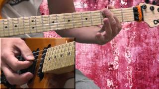 Deep Purple - Burn Guitar Lesson - part 1