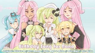 【UTAU Cover】Birthday Song for Nana【Macne Family + Hachi】