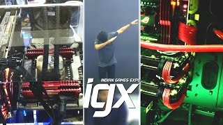 My First Vlog | IGX 2016 Mumbai | High Power PC | I Dab On Stage