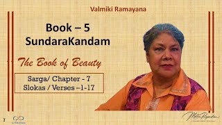 VALMIKI RAMAYANA Sundara Kandam – The Book of Beauty -Chapter 7