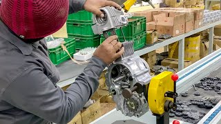 Incredible Assembling process of Motorcycle Engine