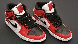 HOW TO LACE NIKE AIR JORDAN 1 LOOSELY (THE BEST WAY)