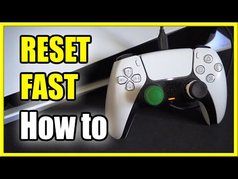 How to RESET PS5 Controller without CONSOLE or PC (Quick Tutorial)