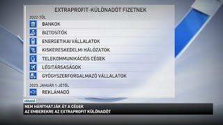 Nem háríthatják át a cégek az emberekre az extraprofit különadót