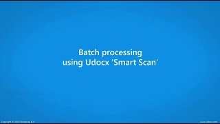 Add 'Smart Scan' to a Udocx Application