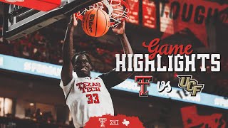 Texas Tech Men's Basketball: Highlights vs. UCF | Dec. 31, 2024