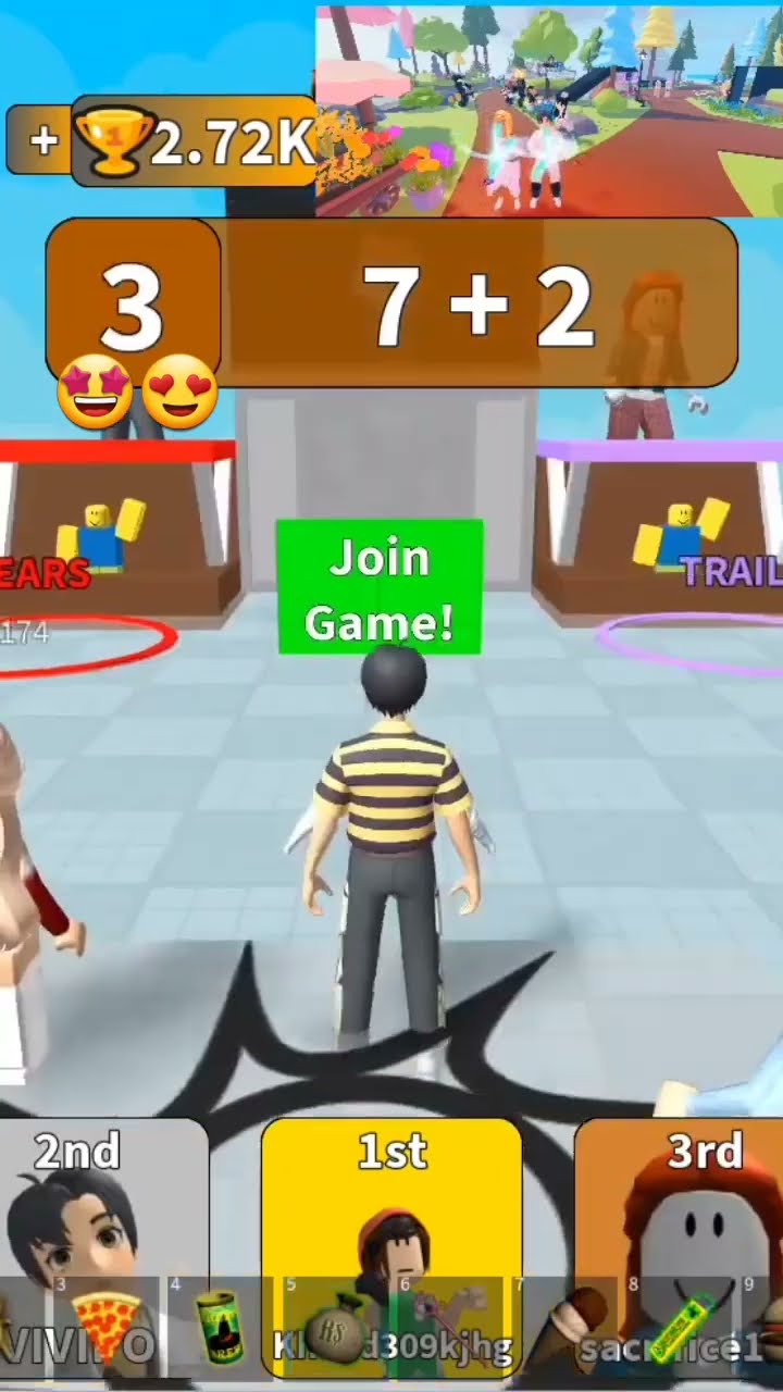 Math Block Race 7 2 Wins Trophys Roblox Funny Roblox Shorts Math Block Race 7 2 Wins Trophys Roblox Funny Roblox Shorts