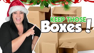 NEW GENIUS Ways To Use Cardboard Boxes + Christmas DIY Decor