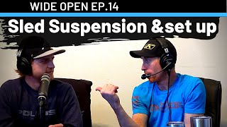 Snowmobile suspension set-up| Fox shocks | Wide Open with Chris Burandt Ep.14