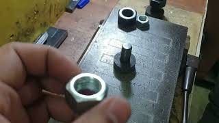 Proof Load Nut Mechanical Testing Universal Testing Machine Fasteners Testing