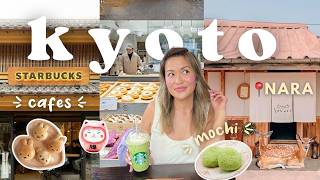 4 days in KYOTO 🍵 cute cafes, NARA deer park & BEST mochi | JAPAN TRAVEL DIARY