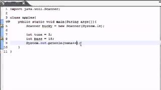 Java Programming Tutorial 9 Increment Operators