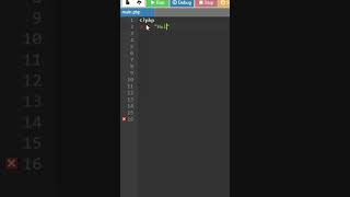How to Run Your First Program in php #shorts #programming #youtubeshorts