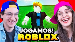 Jogando ROBLOX pela primeira vez!!! (Finalmente!!!) | Dearo e Manu