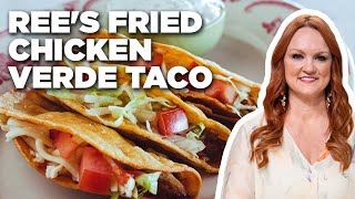 Ree Drummond's Fried Chicken Verde Tacos | The Pioneer Woman | Food Network